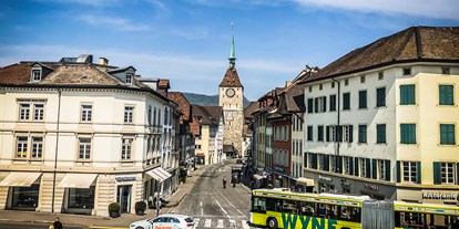 Ausflug mit Kindern - Kinderwagen: wenig geeignet - Wildegg - Finding-Daniel Schnitzeljagd & Stadttour in Aarau