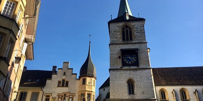 Ausflug mit Kindern - Umgebungsschwerpunkt: See - Solothurn-Stadt - Finding-Daniel Schnitzeljagd & Stadttour in Biel-Bienne