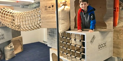Ausflug mit Kindern - Sankt Benedikten - Indoor-Spielbereiche zum Toben in den JUFA Hotels