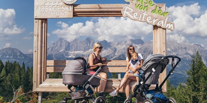 Ausflug mit Kindern - Dauer: ganztags - Gosau - Kinderwagen-Rundweg - Kinder-Erlebniswelt auf der Reiteralm