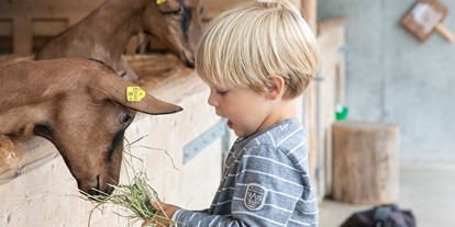 Ausflug mit Kindern - Alter der Kinder: 2 bis 4 Jahre - Mayrhofen (Mayrhofen) - Auf Entdeckungstour mit unseren Ziegen. - Erlebnissennerei Zillertal
