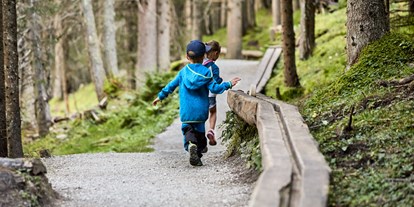 Ausflug mit Kindern - Umgebungsschwerpunkt: See - Wiesen/Pfitsch - Scheibenweg - Lass die Scheibe rollen!