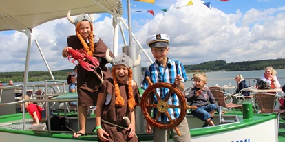 Ausflug mit Kindern - Ausflugsziel ist: eine Schifffahrt - Bayern - Erlebnisschifffahrt Brombachsee