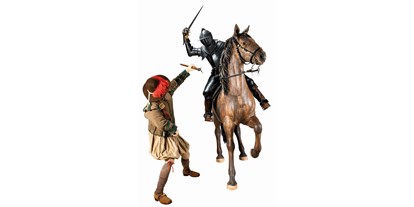 Ausflug mit Kindern - Böhmfeld - Szene aus dem Dreißigjährigen Krieg in der Ausstellung "Formen des Krieges 1600-1815" © Bayerisches Armeemuseum (Foto: Gert Schmidbauer) - Bayerisches Armeemuseum