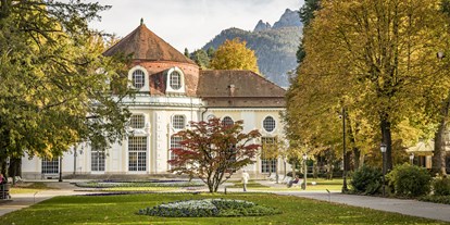 Ausflug mit Kindern - Heuberg (Koppl) - Konzertrotunde im Königlichen Kurgarten  - Königliche Kuranlagen in der Alpenstadt Bad Reichenhall