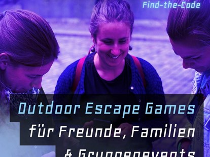 Ausflug mit Kindern - Umgebungsschwerpunkt: Fluss - Find-the-Code: Outdoor Escape Games