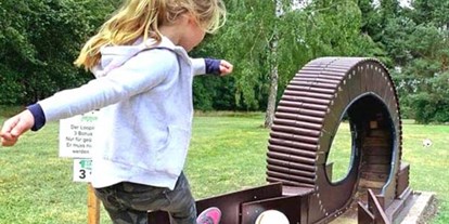 Ausflug mit Kindern - Parkmöglichkeiten - Lüneburger Heide - Fussballgolf - Kickgolf in Soltau