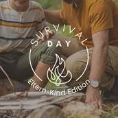 Ausflug mit Kindern: Survival Day - Outdoortag für die Familie