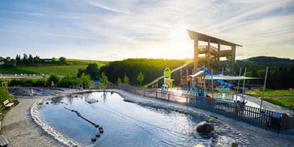 Trip with children - Ausflugsziel ist: ein Freizeitpark - Oberrabnitz - Erlebnispark - Wasserspielplatz - Eis-Greissler Manufaktur
