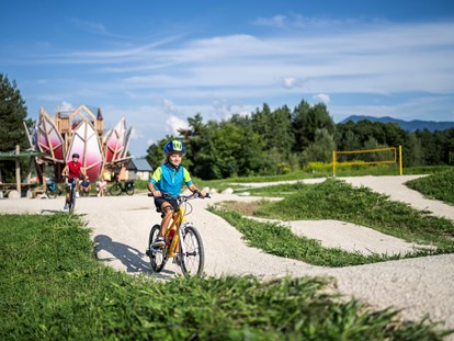 Ausflug mit Kindern - Parkmöglichkeiten - Leppen / Lepena - Family Bike Break Days am Turnersee