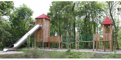 Ausflug mit Kindern - Themenschwerpunkt: Abenteuer - Hintergschaid - Rutschturm - Waldspielplatz Felixdorf