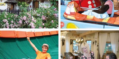 Ausflug mit Kindern - Gastronomie: kinderfreundliches Restaurant - Familien Freizeitpark Märchenwald
