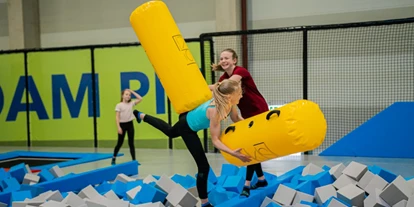 Ausflug mit Kindern - Ausflugsziel ist: ein Indoorspielplatz - Troß - JUMP DOME Linz