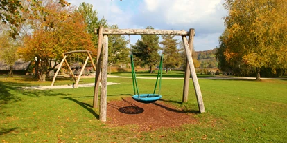 Ausflug mit Kindern - Ausflugsziel ist: ein Spielplatz - Kleinberg (Nußdorf am Haunsberg) - Spielplatz Mattsee
