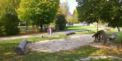 Ausflug mit Kindern - Themenschwerpunkt: Klettern - Kleinberg (Nußdorf am Haunsberg) - Spielplatz Mattsee