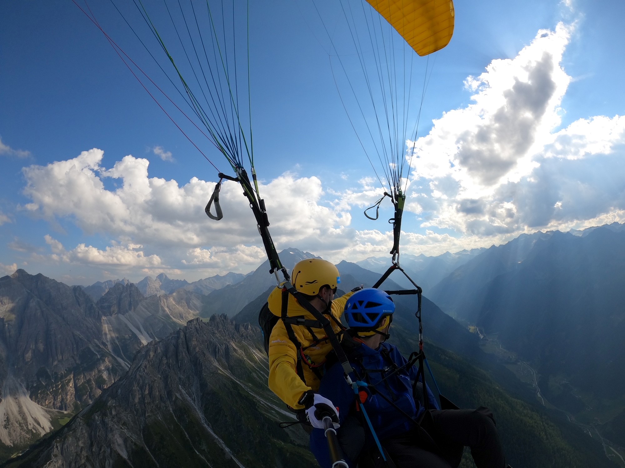 Ausflugsziel - Panorama Tandemflug im Stubaital