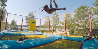 Ausflug mit Kindern - Freizeitpark: Wasserpark - Hirschbach im Mühlkreis - Trampolinanlage - Wakeboard- und Wasserskilift Ausee Cable