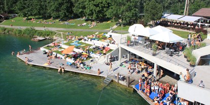 Ausflug mit Kindern - Schatten: überwiegend schattig - Hirschbach im Mühlkreis - Wasserski und Wakeboardlift - Wakeboard- und Wasserskilift Ausee Cable