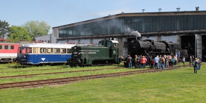 Ausflug mit Kindern - Groißenbrunn - Eisenbahnmuseum Strasshof "Das Heizhaus"