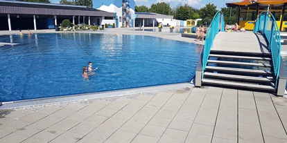 Ausflug mit Kindern - öffentliche Verkehrsmittel - Bruck bei Hausleiten - Nichtschwimmerbecken - Erlebnisfreibad Ansfelden