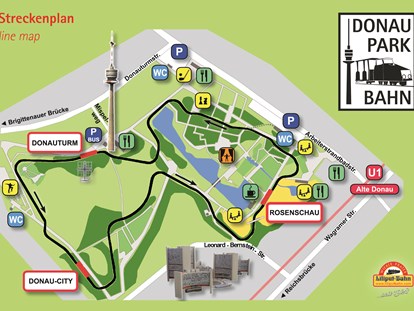 Ausflug mit Kindern - Themenschwerpunkt: Entdecken - Donauparkbahn