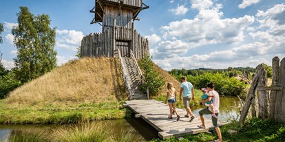 Ausflug mit Kindern - Witterung: Wind - Bärnau - Geschichtspark Bärnau-Tachov