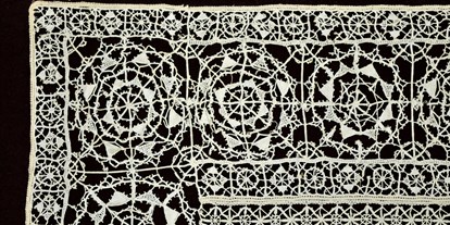 Ausflug mit Kindern - Schwabmünchen - Nadelspitze für einen Spitzenkragen, um 1620. Solche Kleidungsstücke trugen hochadelige Frauen als Schmuck. - Textilmuseum – Sandtnerstiftung im Jesuitenkolleg
