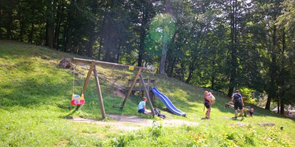 Ausflug mit Kindern - Gastronomie: Familien-Alm - Bergen (Landkreis Traunstein) - Wanderung zur Wolfschwangalm