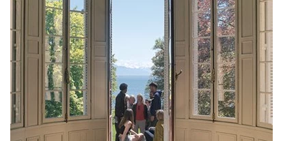 Trip with children - Lustenau - Eine traumhafte Aussicht auf den Bodensee und in den Lindenhofpark, komm und sieh! - friedens räume - Villa Lindenhof