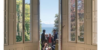 Ausflug mit Kindern - Ausflugsziel ist: ein Museum - PLZ 6870 (Österreich) - Eine traumhafte Aussicht auf den Bodensee und in den Lindenhofpark, komm und sieh! - friedens räume - Villa Lindenhof