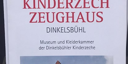 Ausflug mit Kindern - Witterung: Bewölkt - Weiltingen - Kinderzech‘-Zeughaus