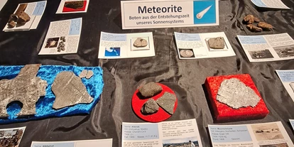 Trip with children - Wilhelmsdorf (Landkreis Neustadt an der Aisch-Bad Windsheim) - Meteoriten  - Naturhistorisches Museum
