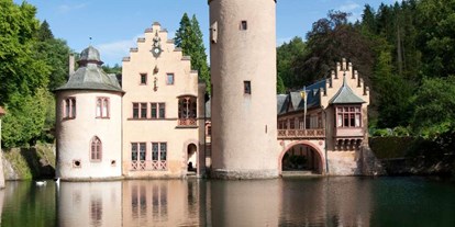 Ausflug mit Kindern - Witterung: Wechselhaft - Urspringen - Symbolbild für Ausflugsziel Schloss Mespelbrunn (Bayern). - Schloss Mespelbrunn