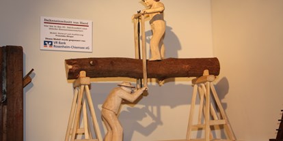 Ausflug mit Kindern - Themenschwerpunkt: Kunst - Grassau (Landkreis Traunstein) - Holztechnisches Museum