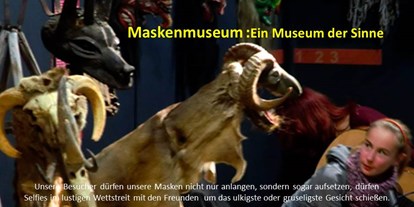 Ausflug mit Kindern - Witterung: Wechselhaft - PLZ 86447 (Deutschland) - Maskenmuseum
