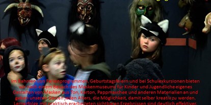 Ausflug mit Kindern - Themenschwerpunkt: Märchen - Burgau (Landkreis Günzburg) - Maskenmuseum