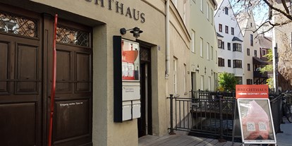 Ausflug mit Kindern - Witterung: Schönwetter - Augsburg - Brechthaus