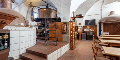 Ausflug mit Kindern - WC - Knetzgau - Sudhaus und Eingangsbereich - Fränkisches Brauereimuseum