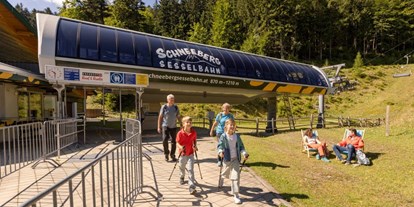 Ausflug mit Kindern - Hintergschaid - Schneeberg Sesselbahn