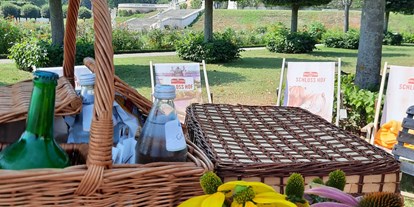 Ausflug mit Kindern - gut erreichbar mit: Bahn - Niederösterreich - Exklusives Picknick für die Familie in Schloss Hof - Donau Niederösterreich