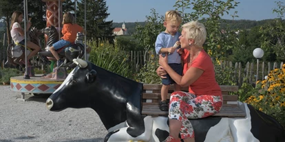 Viaggio con bambini - erreichbar mit: Fahrrad - Röschitz - Eis genießen 
© Paul Plutsch - Kittenberger Erlebnisgärten