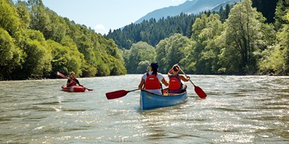 Ausflug mit Kindern - Landschaft: Flüsse - Kanutour auf der Drau - Hohe Tauern - Die Nationalpark-Region in Kärnten