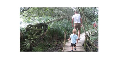 Ausflug mit Kindern - Weg: Moorweg - Wildgarten - Wildgarten mit Unterwasserbeobachtungstation