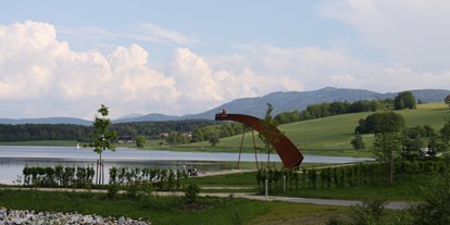 Ausflug mit Kindern - Bayerischer Wald - Seebühnen für verschiedene Veranstaltungen - Drachensee bei Furth im Wald