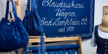 Ausflug mit Kindern - gut erreichbar mit: Auto - Mühlviertel - Blaudruckerei Wagner - Mühlviertler Hochland