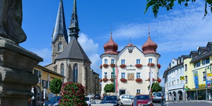 Ausflug mit Kindern - Themen in der Region: Wandern - Oberösterreich - Stadtplatz Bad Leonfelden - Mühlviertler Hochland