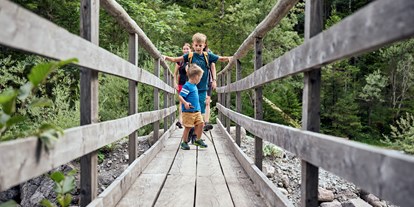 Ausflug mit Kindern - Landschaft: Seen - Österreich - Walderlebnispfad Marul Großes Walsertal - Alpenregion Vorarlberg