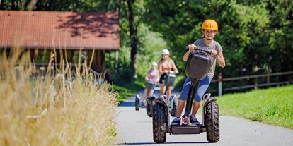 Ausflug mit Kindern - Themen in der Region: Bewegung - Österreich - Segway fahren Brandnertal - Alpenregion Vorarlberg