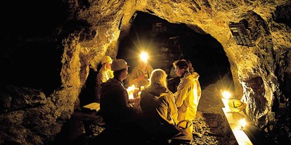 Ausflug mit Kindern - Katschberghöhe - spannendes Erlebnis im Stollen - Abenteuer Silberbergwerk Bromriesen