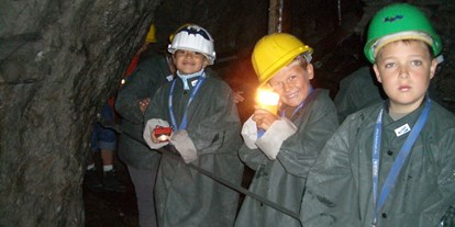 Ausflug mit Kindern - Umgebungsschwerpunkt: Berg - Gröbming - Für Kinder ein absolutes Highlight - Abenteuer Silberbergwerk Bromriesen